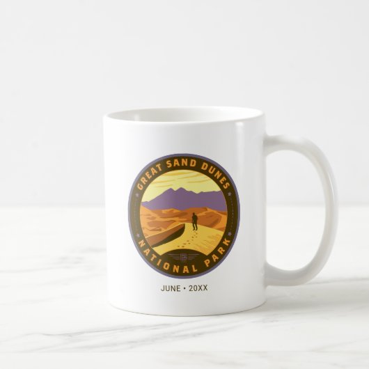 Nationalpark Great Sand Dunes Kaffeetasse (Rechts)