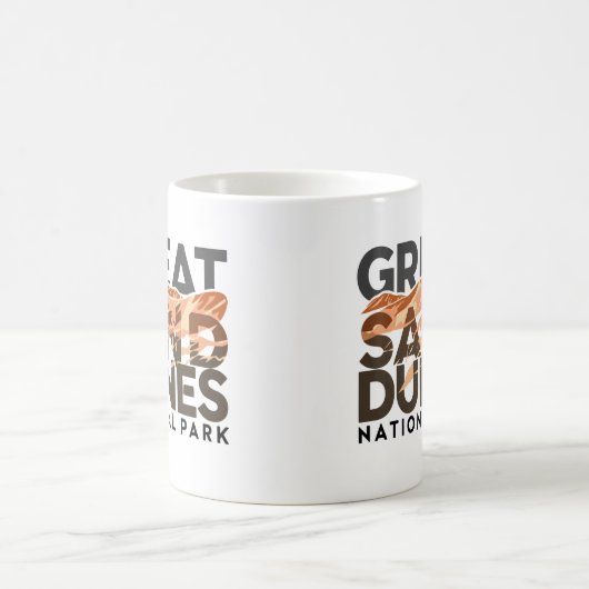 Nationalpark Great Sand Dunes Kaffeetasse (Mittel)