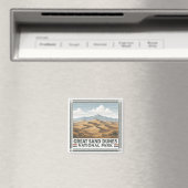 Nationalpark Great Sand Dunes Magnet (In Situ (Geschirrspüler))