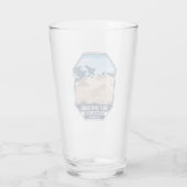Nationalpark Great Sand Dunes Minimal Retro Glas (Rückseite)
