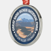 Nationalpark Great Sand Dunes Ornament Aus Metall (Links)