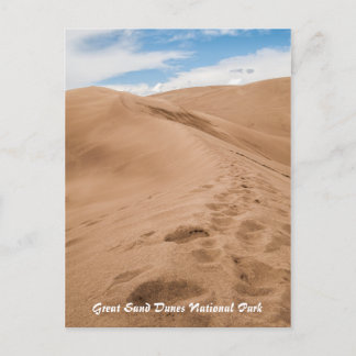 Nationalpark Great Sand Dunes Postkarte