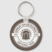 Nationalpark Great Sand Dunes Schlüsselanhänger (Vorderseite)