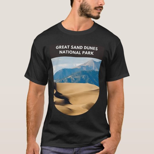 Nationalpark Great Sand Dunes T-Shirt (Vorderseite)