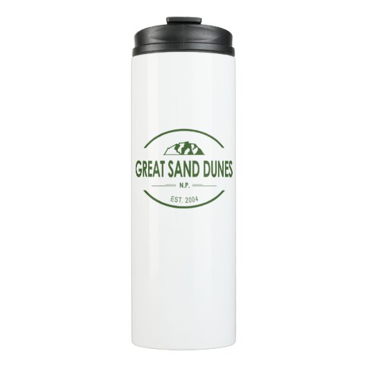 Nationalpark Great Sand Dunes Thermosbecher (Vorderseite)