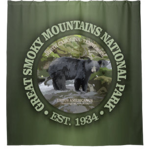 Nationalpark Great Smoky Mountains Duschvorhang