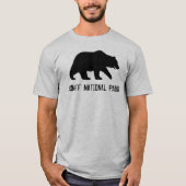 Nationalpark Grizzy Bear Silhouette Banff T-Shirt (Vorderseite)