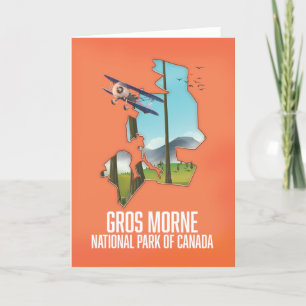 Nationalpark Gros Morne Canada Karte