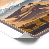 Nationalpark Große Sanddünen Poster (Ecke)