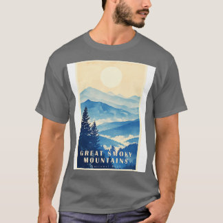 Nationalpark Große Smokygebirge - Reise 14 T-Shirt