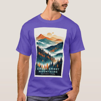 Nationalpark Große Smokygebirge - Reise 16 T-Shirt