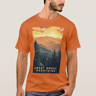 Nationalpark Große Smokygebirge - Reise 17 T-Shirt