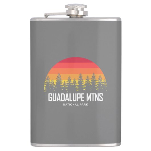 Nationalpark Guadalupe Flachmann (Vorderseite)