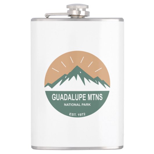 Nationalpark Guadalupe Flachmann (Vorderseite)