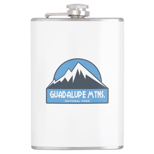 Nationalpark Guadalupe Flachmann (Vorderseite)