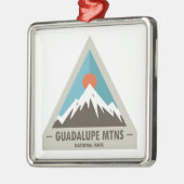 Nationalpark Guadalupe Ornament Aus Metall (Links)