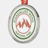 Nationalpark Guadalupe Ornament Aus Metall (Links)
