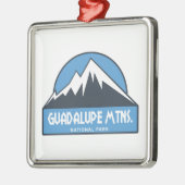 Nationalpark Guadalupe Ornament Aus Metall (Links)