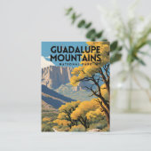 Nationalpark Guadalupe Postkarte (Stehend Vorderseite)