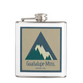 Nationalpark Guadalupe Rustikales Flachmann (Vorderseite)