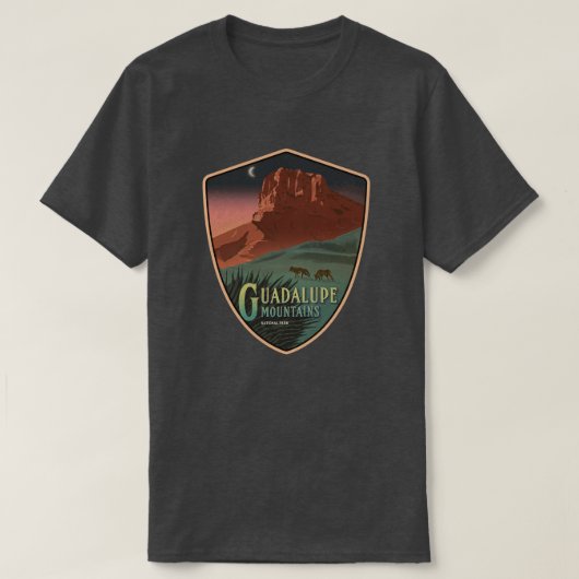 Nationalpark Guadalupe T-Shirt (Design vorne)