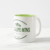 Nationalpark Guadalupe Zweifarbige Tasse (VorderseiteRechts)