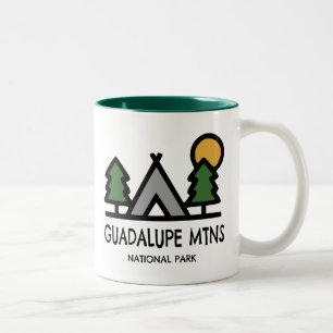 Nationalpark Guadalupe Zweifarbige Tasse