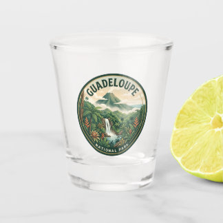 Nationalpark Guadeloupe Frankreich Schnapsglas