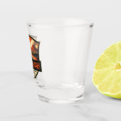 Nationalpark Hawaii Illustration Travel Schnapsglas (Rechts)