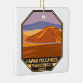 Nationalpark Hawaii Nationalpark Muna Vintag Keramikornament (Rechts)