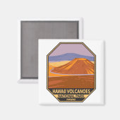 Nationalpark Hawaii Nationalpark Muna Vintag Magnet (Vorderseite/Rückseite)