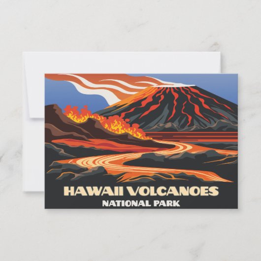 Nationalpark Hawaii Nationalpark Munia Vintag (Vorderseite)