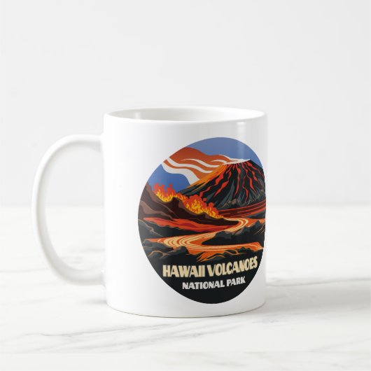 Nationalpark Hawaii Nationalpark Munia Vintag Kaffeetasse (Links)