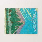Nationalpark Hawaii Nationalpark Munia Vintag Puzzle (Horizontal)
