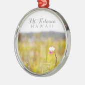 Nationalpark Hawaii Tropical Orchid Ornament Aus Metall (Links)