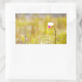 Nationalpark Hawaii Tropical Orchid Rechteckiger Aufkleber (Tasche)