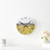 Nationalpark Hawaii Tropical Orchid Runde Wanduhr (Zuhause)