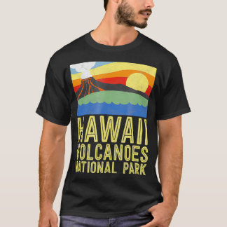 Nationalpark Hawaii - Vintag Retro Des T-Shirt