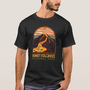 Nationalpark Hawaii Vintages Emblem T-Shirt