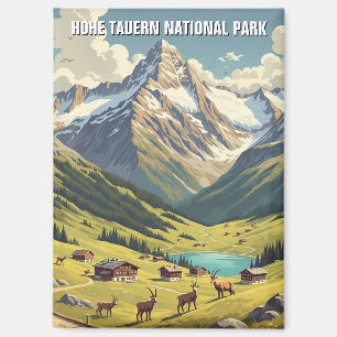 Nationalpark Hohe Tauern Postkarte Magnet