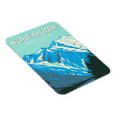 Nationalpark Hohe Tauern Vintag Magnet (Rechte Seite)