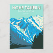 Nationalpark Hohe Tauern Vintag Postkarte (Vorderseite)