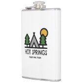 Nationalpark Hot Springs Flachmann (Links)