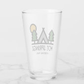 Nationalpark Hot Springs Glas (Rückseite)