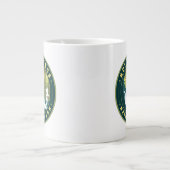 Nationalpark Hot Springs Jumbo-Tasse (Vorderseite)