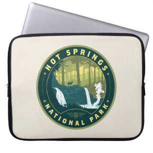Nationalpark Hot Springs Laptopschutzhülle