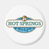 Nationalpark Hot Springs Magnet (Vorne)