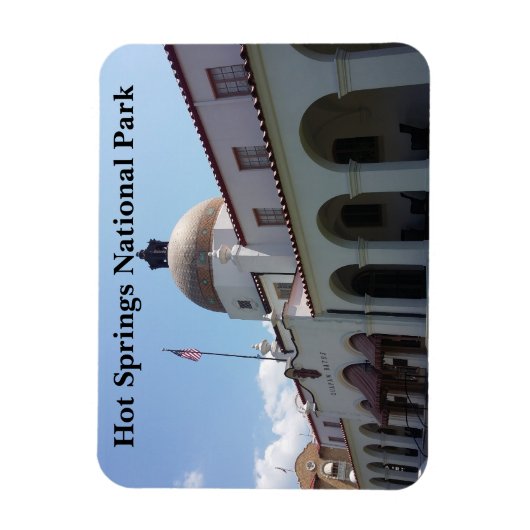 Nationalpark Hot Springs Magnet (Vertikal)