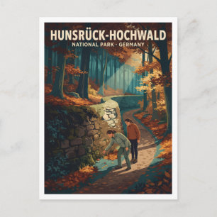 Nationalpark Hunsrück-Hochwald, Deutschland Gesche Postkarte