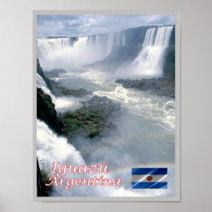 Nationalpark - Iguazú Wasserfälle - Argentinien - Poster